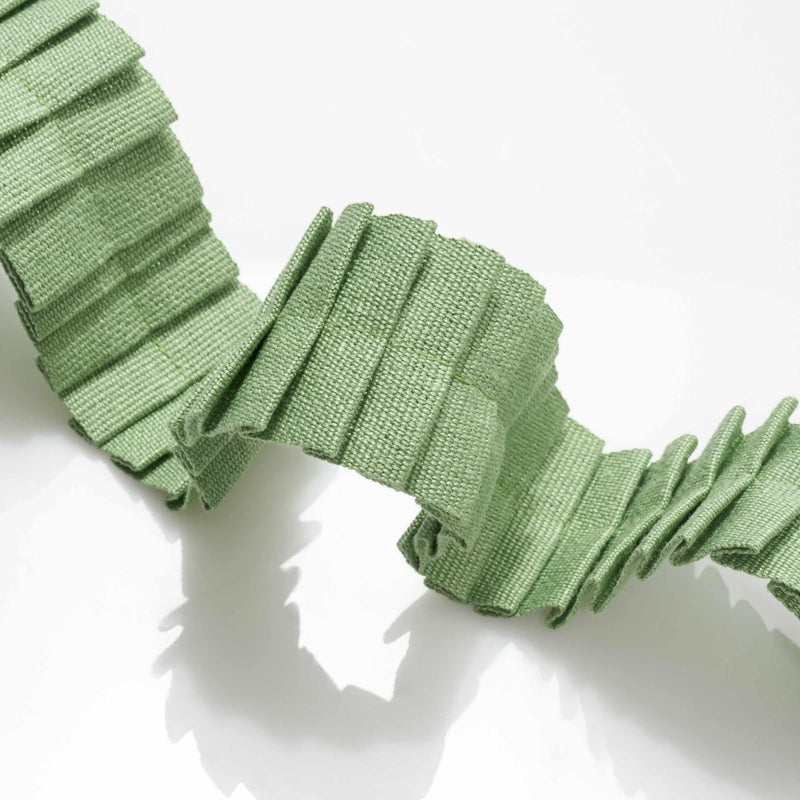 Trim by the yard Timeless Classics - 05622 Pleated Tape Matcha