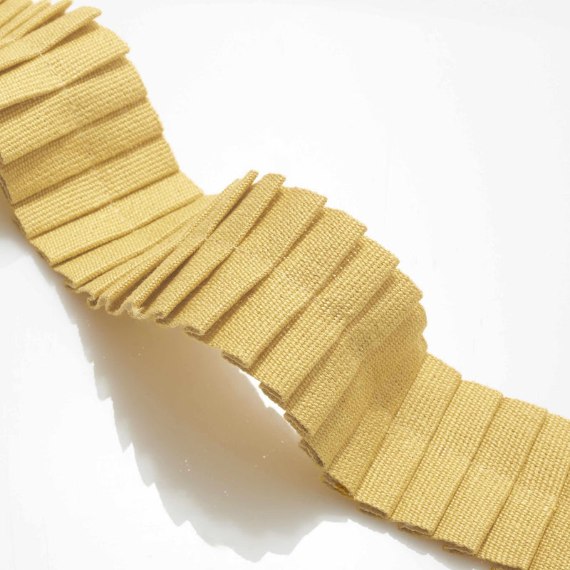 Trim by the yard Timeless Classics - 05622 Pleated Tape Saffron