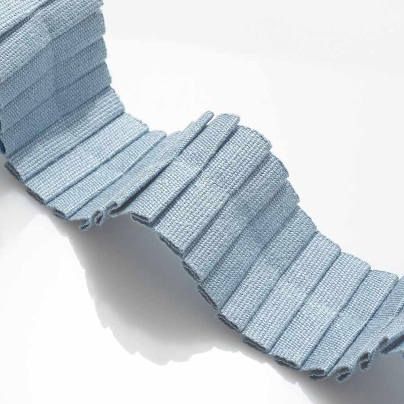 Trim by the yard Timeless Classics - 05622 Pleated Tape Wedgewood