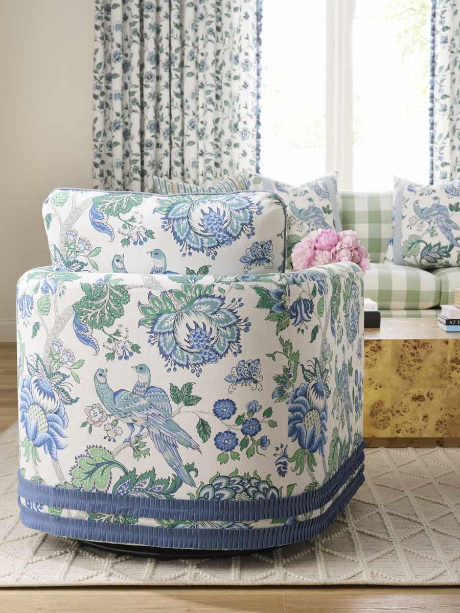 Trim by the yard Timeless Classics - 05622 Pleated Tape Wedgewood