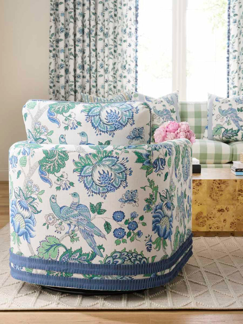 Trim by the yard Timeless Classics - 05622 Pleated Tape Wedgewood