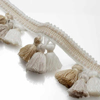 Trim by the yard Timeless Classics - 05625 Tassel Fringe Linen