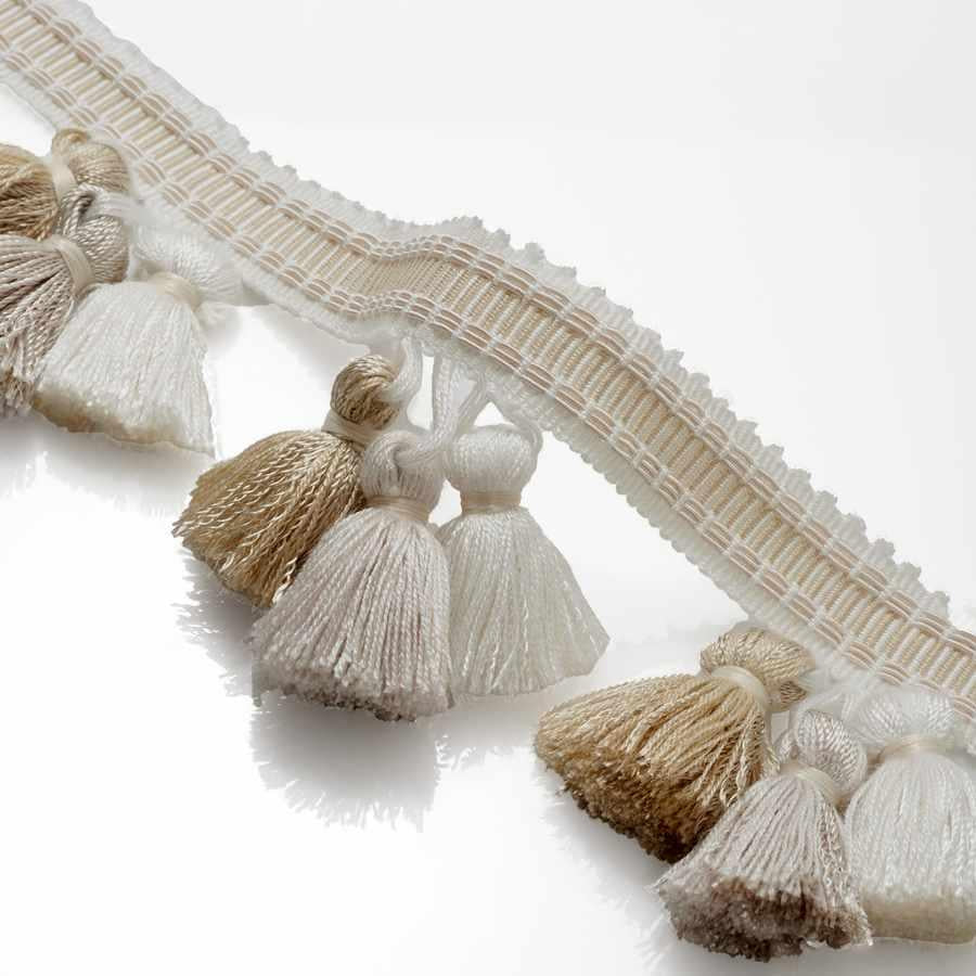 Trim by the yard Timeless Classics - 05625 Tassel Fringe Linen