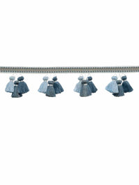 Trim by the yard Timeless Classics - 05625 Tassel Fringe Wedgewood