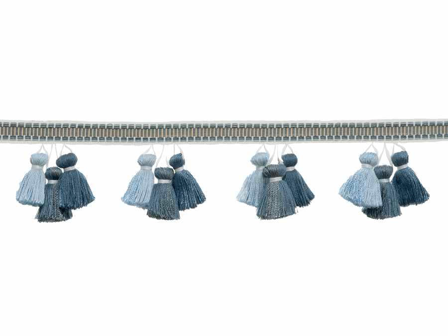 Trim by the yard Timeless Classics - 05625 Tassel Fringe Wedgewood