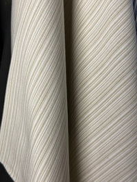 Cotton stripe in linen color