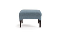 Ottoman in french blue fabric