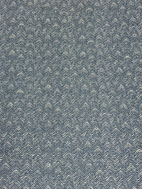 Textured blue and white patterned fabric