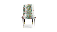 Marcy Highback Dining chair with floral pattern 
