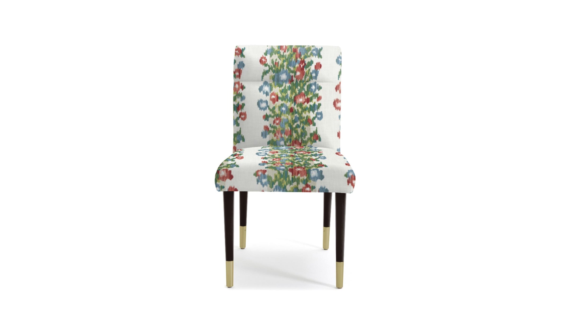 Marcy Highback Dining chair with floral pattern 