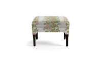 Floral-patterned Devon ottoman 