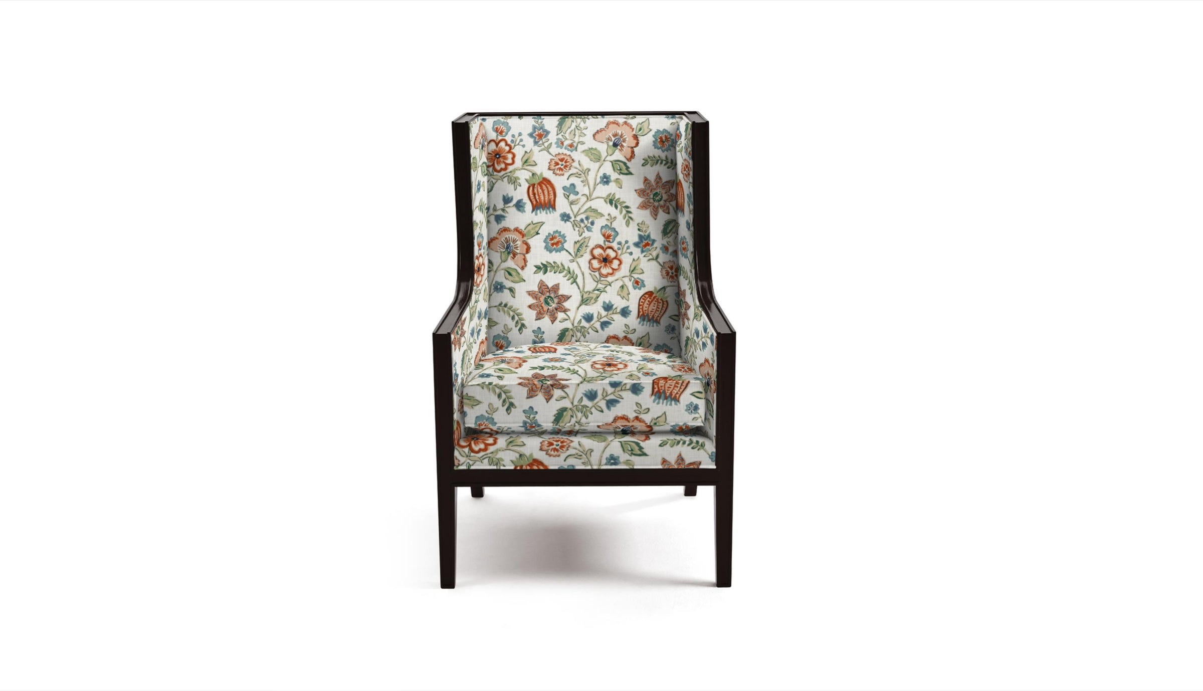 Floral-patterned Dylan armchair 