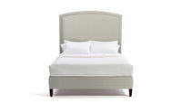 Birch fabric on Archie bed on white background