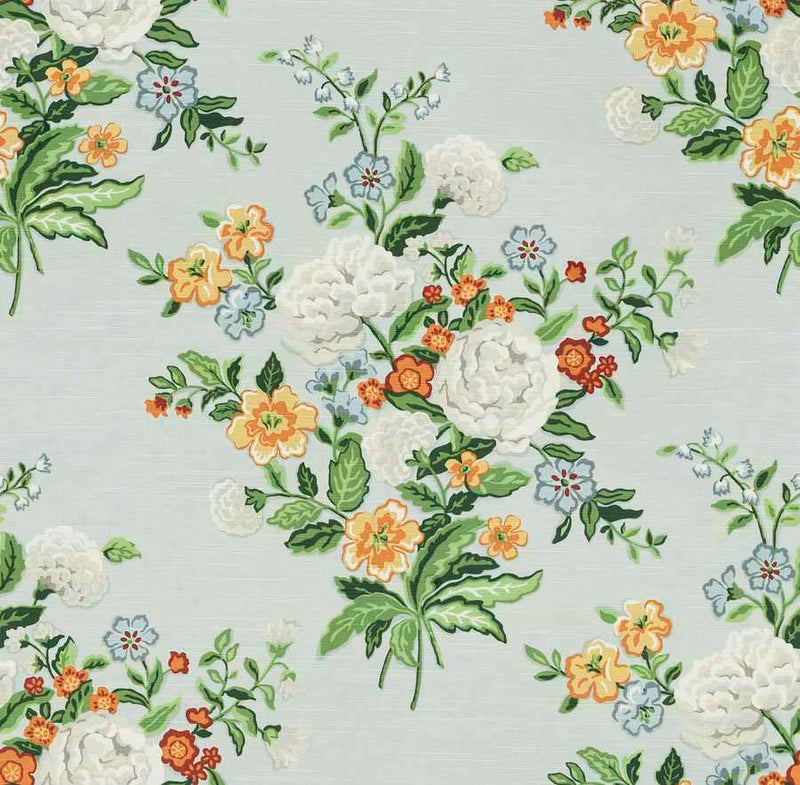 Fabric by the yard - Collection 111 44042 Aqua