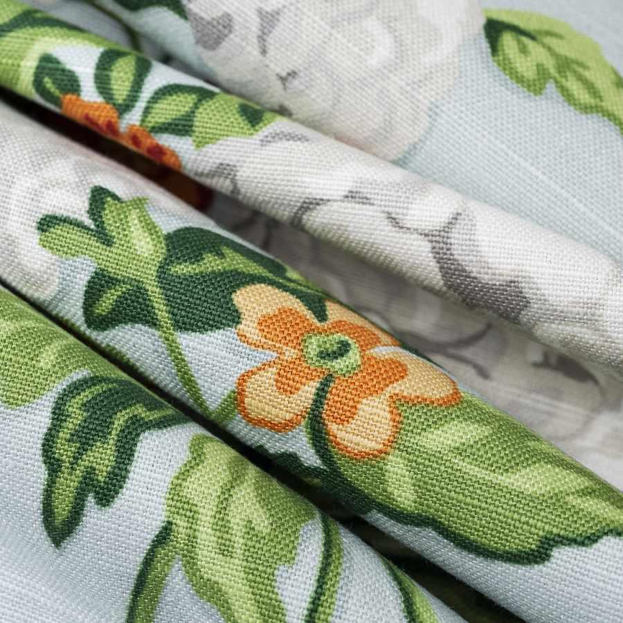 Fabric by the yard - Collection 111 44042 Aqua