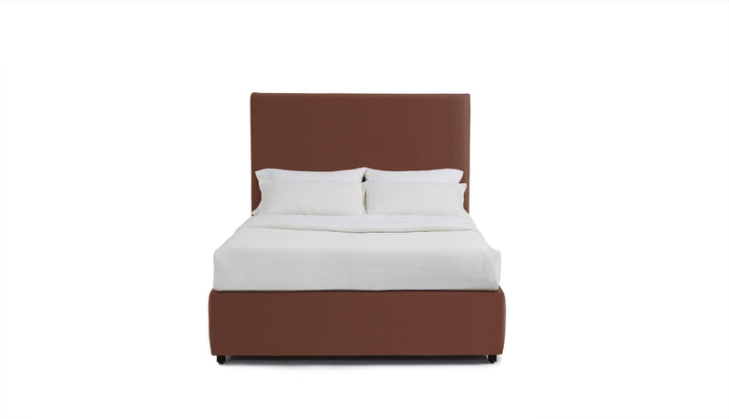 Stanford Queen Plain Bed with Low Headboard