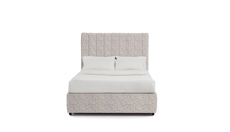 Stanford King Vertical Channel Bed With High Headboard