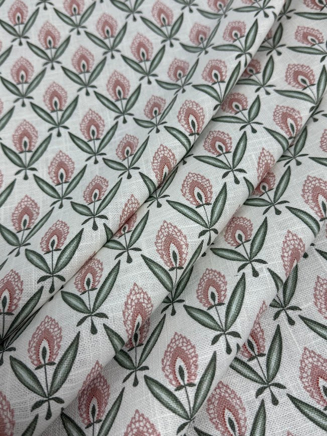 Fabric by the yard - Provence 60689 Rose