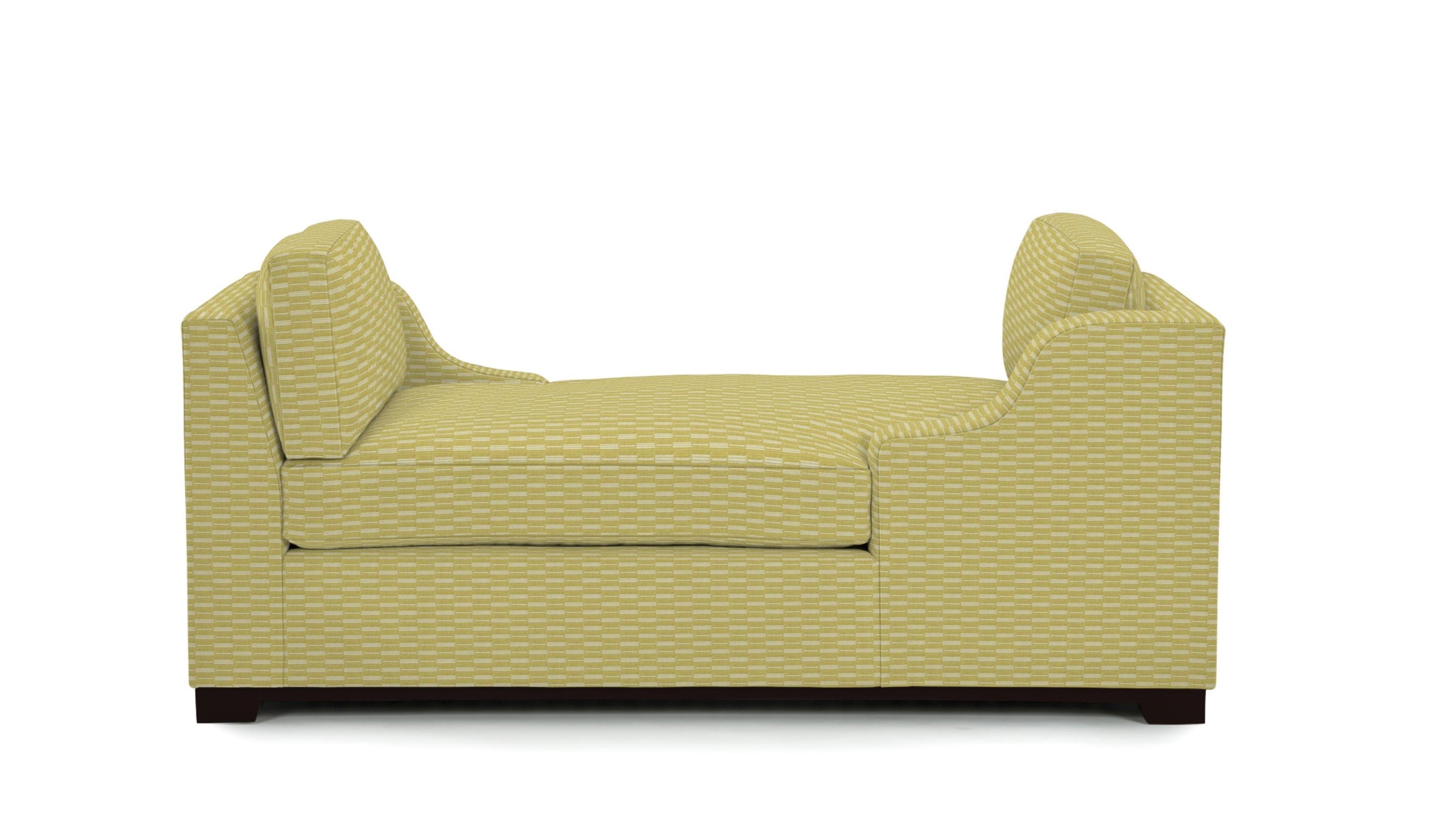 Tete a tete seating on a white background