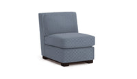 Seat with fabric 90145 larkspur
