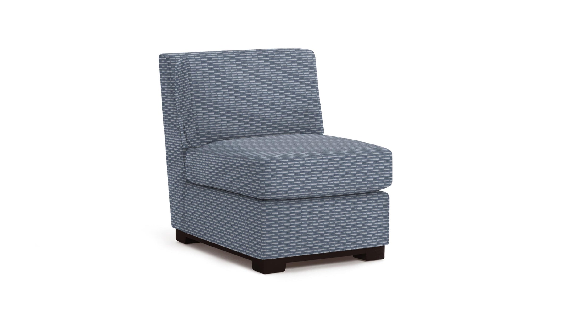 Seat with fabric 90145 larkspur