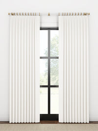 Quick Ship Panel, Euro Pleat, Arundel Linen