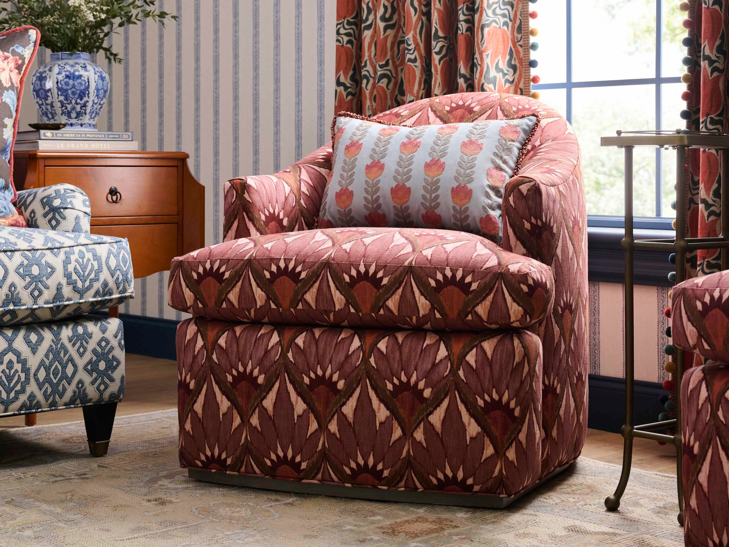 Fabric by the yard - Heritage 23202 Cinnamon