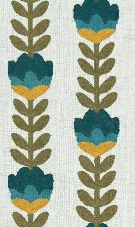 Fabric by the yard - Heritage 23202 Mountain