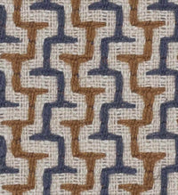Fabric by the yard - Heritage 23217 Copper Navy