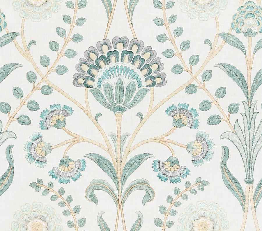 Fabric by the yard - Wonderland 16043 Spring Rain