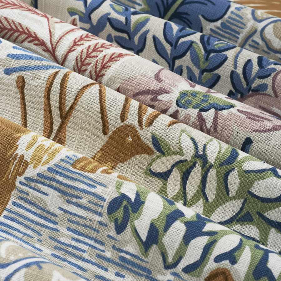Fabric by the yard - Heritage 23124 Blue Garden
