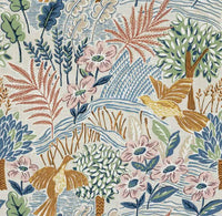 Fabric by the yard - Heritage 23124 Blue Garden