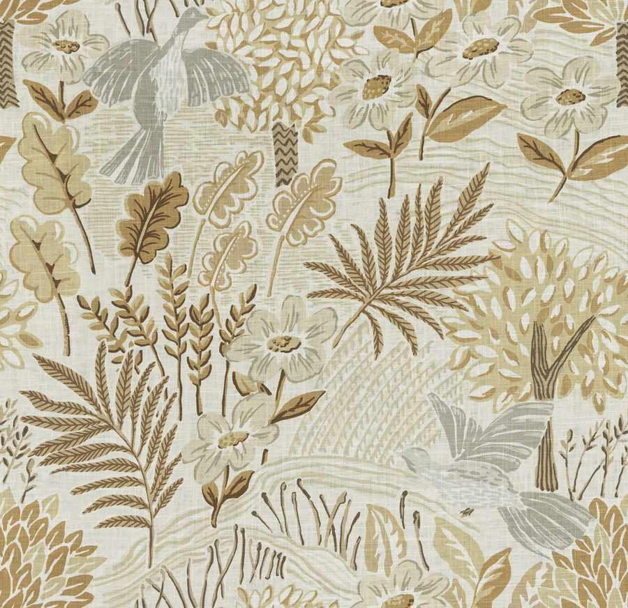 Fabric by the yard - Heritage 23124 Raffia