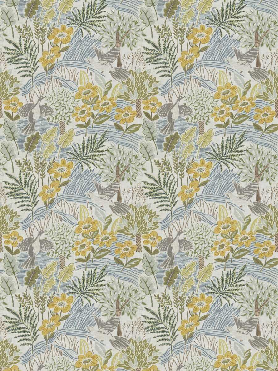 Fabric by the yard - Heritage 23124 Sky