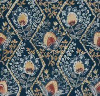 Fabric by the yard - Heritage 23156 Indigo
