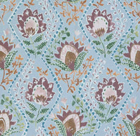 Fabric by the yard - Heritage 23156 Sky Multi