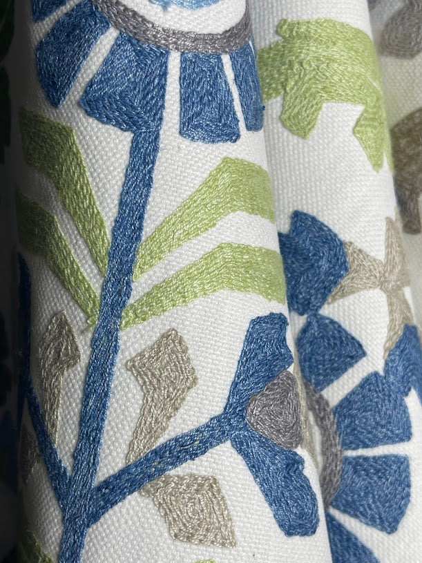 Fabric by the yard - Blossom & Lace 92246 Delphinium