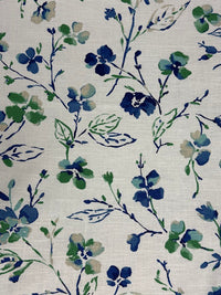 Fabric by the yard - Blossom & Lace 93991 Delphinium