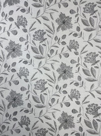 Fabric by the yard - Provence 60691 Charcoal