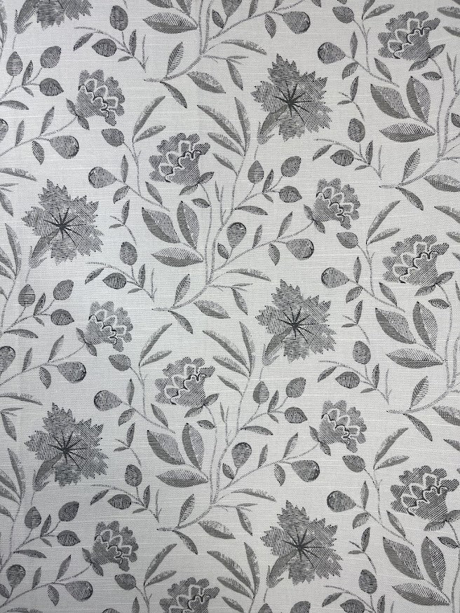 Fabric by the yard - Provence 60691 Charcoal