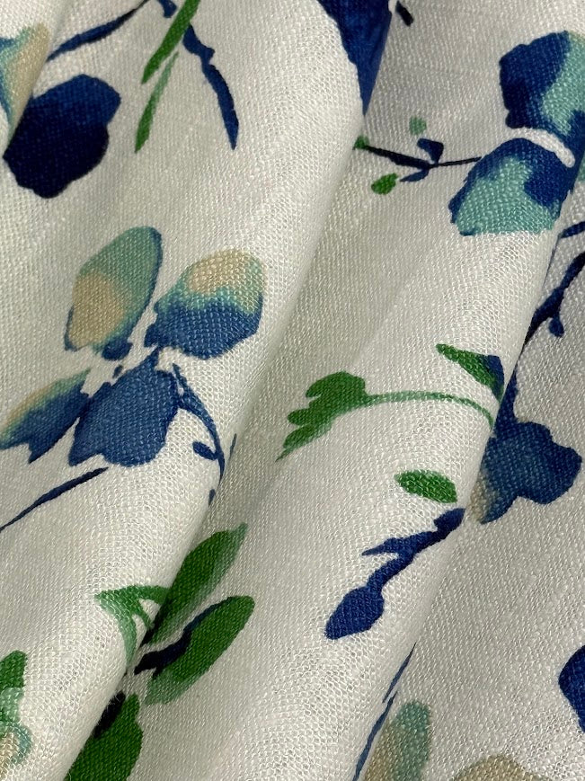 Fabric by the yard - Blossom & Lace 93991 Delphinium