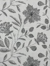 Fabric by the yard - Provence 60691 Charcoal