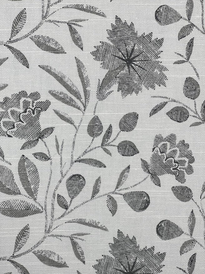 Fabric by the yard - Provence 60691 Charcoal