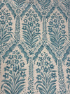 Fabric by the yard - Blossom & Lace 93993 Delphinium