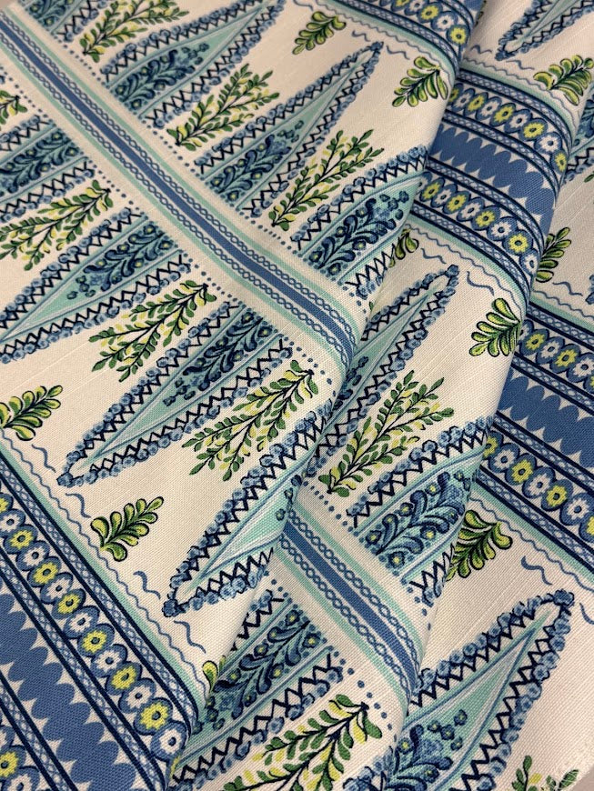 Fabric by the yard - Blossom & Lace 93998 Delphinium