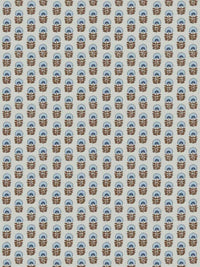 Fabric by the yard - Heritage 23109 Document Blue