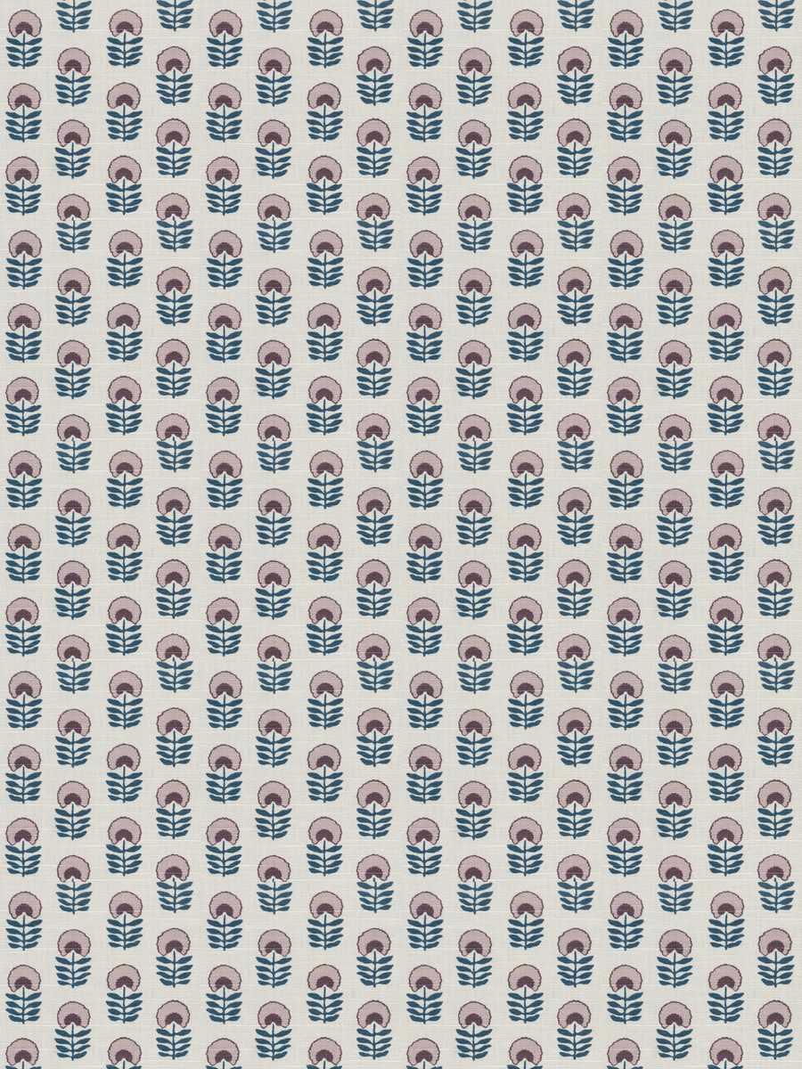 Fabric by the yard - Heritage 23109 Indigo Berry