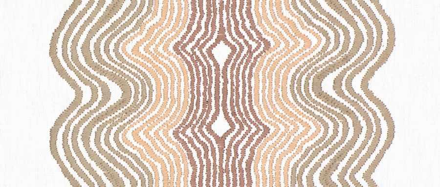Fabric by the yard - Wonderland 15552 Coral