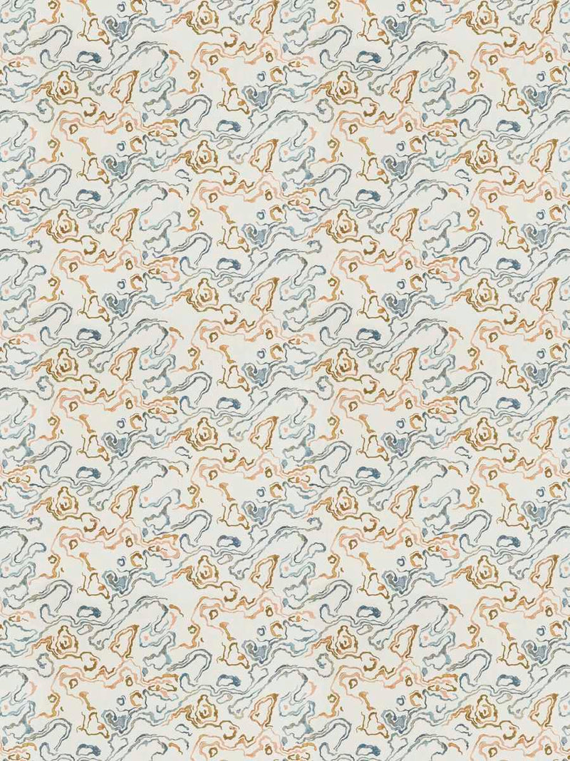 Fabric by the yard - Heritage 23069 Sienna Scape
