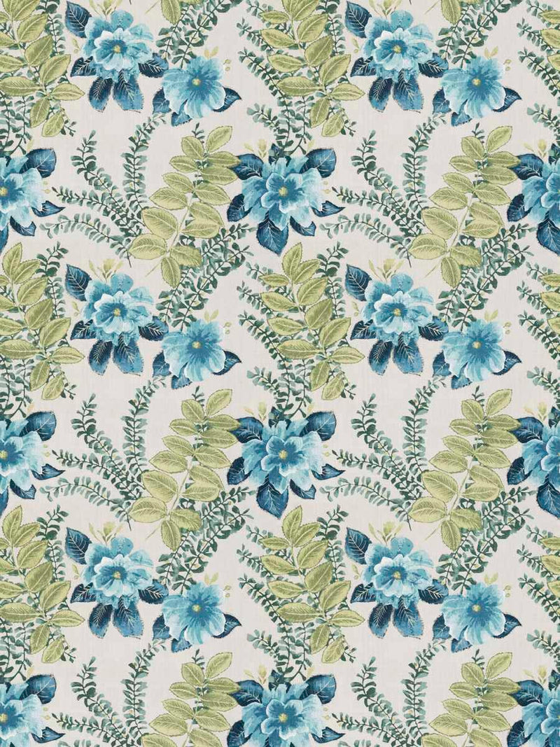 Fabric by the yard - Heritage 23135 Cerulean